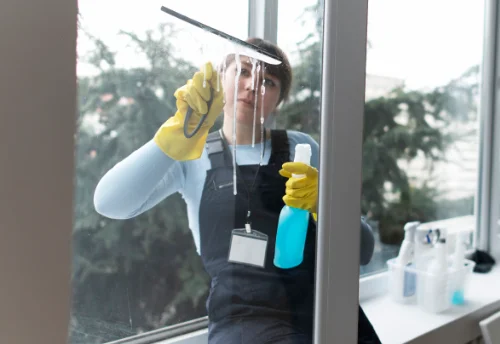 Nettoyage de vitres intérieures et extérieures à Belgodère